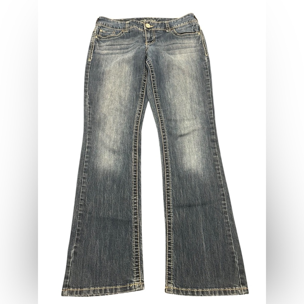 Maurices Dark Blue Flare Jeans